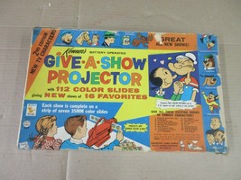 Vintage 1960s Kenner&#39;s Give A Show Projector No 503 Color Slides Complet... - $176.37