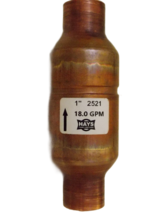 HAYS Fluid Control Model 2521 18.0 GPM 1&quot; Copper Valve 10004766 - $60.00