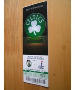 NBA Boston Celtics Full Unused Ticket Stub 3/25/12 Vs. Washington Wizzards - £1.55 GBP