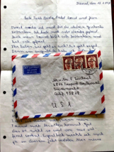 1971 Vintage German Cursive Handwritten Letter Stamp Envelope Paper Ephe... - £12.01 GBP