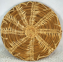 Hand Woven Pine Needle Trivet or Small Tray - £20.77 GBP