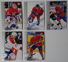 1996-97 Upper Deck UD Series 2 Montreal Canadiens Team Set of 5 Hockey Cards - £2.35 GBP