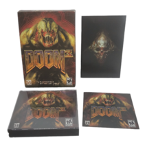 Activision Doom 3 PC 3 Disc Big Box Set 2004 Classic Horror First Person Shooter - £23.30 GBP