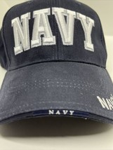 US Navy Embroidered Hat Rothco Adjustable Dark Blue Cotton Men&#39;s Baseball Cap - £7.41 GBP