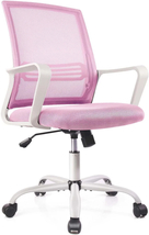 Pink Kids Computer Chair, Womens Office Chair, Comfortable Girls Desk Chair Mesh - £79.92 GBP