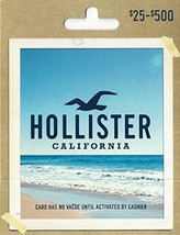 HOLLISTER GIFT CARD WOMEN MEN CLOTH ACTIVEWEAR JEANS APPAREL ACCESSORY F... - $82.12 CAD+