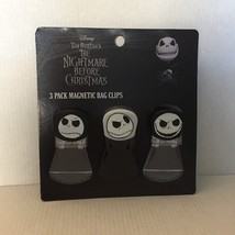 NEW Disney Nightmare Before Christmas 3 Pack Magnetic Bag Clips - $12.56