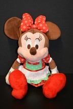 Hallmark Disney Minnie Mouse Cookie Time Christmas Plush Stuffed Animal ... - £15.23 GBP