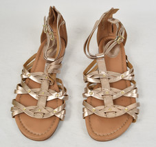 Clarks Artisan Womens Sandals Ankle Strap Beige Shoes 10 M - £23.35 GBP