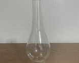 Clear Glass Chimney For Oil Lamp 7” High 1-3/8” Base And 1” Top - $9.79