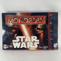 Monopoly Star Wars The Force Awakens Edition Disney Hasbro B0324 NEW SEALED - $30.25