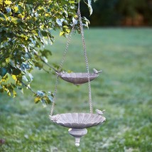 Stone Gardens Two-Tier Hanging Bird Feeder - £56.83 GBP