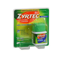 Zyrtec Allergy 24 Hr. 30 Tablets 10mg. Exp. 11/2025 - $371.16 MXN