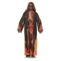 Underwraps - Underworld Demon Child Costume - Skeleton Robe - Large - Ha... - £17.74 GBP