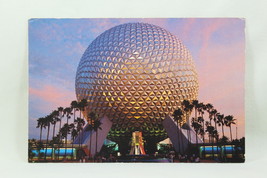 Spaceship Earth Walt Disney Epcot Center World Showcase Postcard Souveni... - $8.00