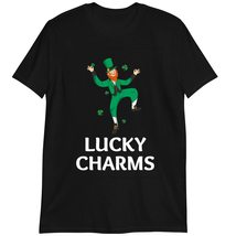 Lucky Charm T-Shirt, St Patrick&#39;s Day T-Shirt, Funny T-Shirt Dark Heather - £15.62 GBP+