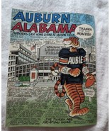 1991 Auburn vs Alabama Iron Bowl Program: Final AU home game at Legion Field  - £26.47 GBP