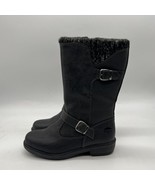 Totes Women’s Black Tall Winter Snow Boots Waterproof  Size 6 M - £23.46 GBP