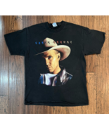 Garth Brooks Fresh Horses Oklahoma Hanes Beefy-T Mens Graphic T-Shirt Bl... - $33.65