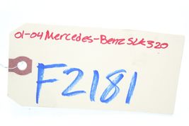 01-05 MERCEDES-BENZ SLK320 Fuel Injector Rail Line W/ Injectors F2181 image 12