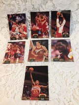 7 Topps Stadium Club Basketball Trading Cards 92-93 HAWKS Travis Mays &amp; More - £11.54 GBP