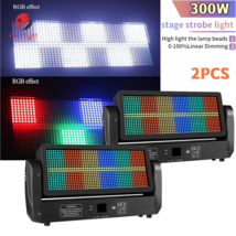 2pc 12+12 Section Strobe Moving Head RGBW LED Pixel Panel Stage Light fo... - $874.32 CAD