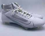 Nike Vapor Edge Pro 360 2 White Metallic Silver DA5456-100 Men’s Size 14 - $119.95