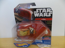 Hot Wheels Star Wars Die-cast Rey’s Speeder  - £9.43 GBP