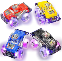 Light up Monster Trucks for Boys and Girls, Toy Truck Set, Monster Trucks for Bo - $22.51