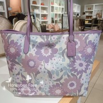 NWT Coach City Tote Bag With Floral Print CBG78 - $197.01