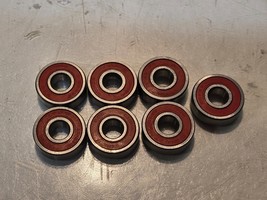 7 Quantity of Bones SDC Skateboard Bearings | 22 mm OD x 8 mm Bore (7 Qty) - $39.99