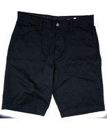 VOLCOM VMONTY STRETCH SHORTS BLACK 32&quot; WAIST 11&quot; INSEAM A09117V3 - NEW WOT - $485.35 MXN