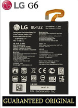 Genuine Lg G6 Battery G600L G600S H870 H870DS H871 H872 H873 US997 VS988 BL-T32 - $10.98