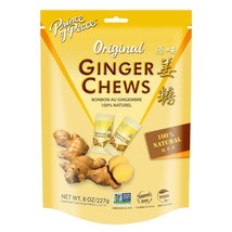 Prince of Peace Original Ginger Chews Candy, 8 Oz (Pack of 6) - $33.65