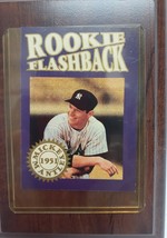 Mickey Mantle 1951 ROOKIE Flashback Commemorative Baseball Card NY Yankees - £78.54 GBP