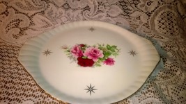 Baum Brothers Formalities Victoria Rose 7" Plate with Handles image 2