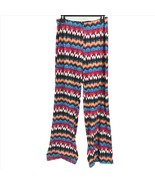 New Directions Women&#39;s Colorful Wide Let Elastic Waist Palozzo Pants Wms... - $14.84