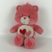 Care Bears Love A Lot Talking Bear 12&quot; Plush Stuffed Animal Toy Vintage ... - $32.62