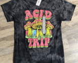 Acid Trip Graphic Tee Spencer&#39;s Size Medium NWT Colorful Mushrooms - $19.34