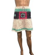 Skirt For Women’s Size M Falda Para Mujer Talla Mediana Granny Square - $216.64 CAD