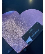 NWT Cynthia Rowley Valentine&#39;s Day Pink Sparkle Heart Set of 2 Placemats... - £22.56 GBP