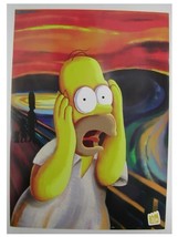 Simpsons Poster The Scream Edvard Munch Simpson's - $38.66