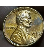 1974 D Lincoln Memorial Cent Doubling On Obverse And Reverse Free Shipping - £7.75 GBP
