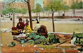 Vtg Postcard 1910s Cairo Egypt Shoemaker Arabs Cordonnier - £11.21 GBP