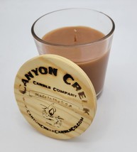 NEW Canyon Creek Candle Company 8oz tumbler jar MULLED CIDER scented Handmade! - £15.57 GBP