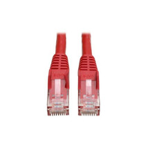 TRIPP LITE N201-010-RD 10FT CAT6 PATCH CABLE M/M RED GIGABIT MOLDED SNAG... - $24.75