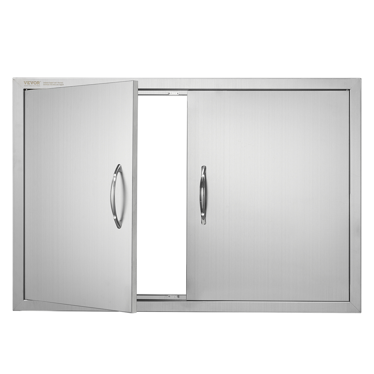 VEVOR BBQ Access Door, 36W x 24H inch, 2 Outdoor Kitchen Door,  Flush Mo... - $70.90
