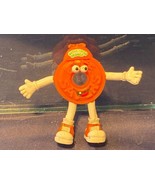 Vintage Life Savers Outlandish Orange Poseable PVC Figure 1980&#39;s 2.5&quot; Be... - £9.65 GBP