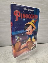 Pinocchio (VHS, 1993) Disney&#39;s Masterpiece Clamshell - £3.14 GBP