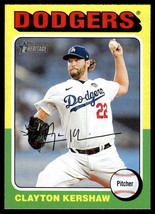 2024 Topps Heritage Clayton Kershaw Los Angeles Dodgers #386 - £1.44 GBP